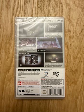 Being Home Alone With You is Worth Than Death, TROIS jeux en un pour Nintendo Switch NEUF sous blister