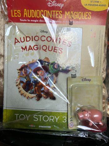 Figurine + Livre Toy Story 3 n 65 Les Audiocontes Magiques Disney Altaya