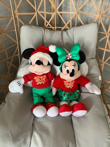Peluche Mickey et minnie disneystore collection 2020
