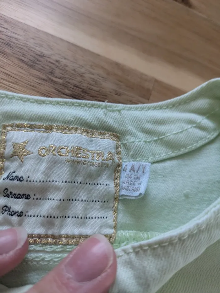 Veste en jeans 4ans - photo numéro 3