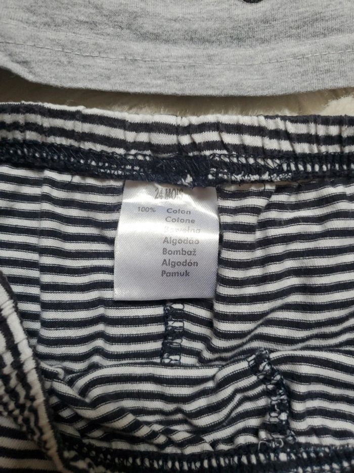 Ensemble short tee-shirt MC 24mois - photo numéro 3