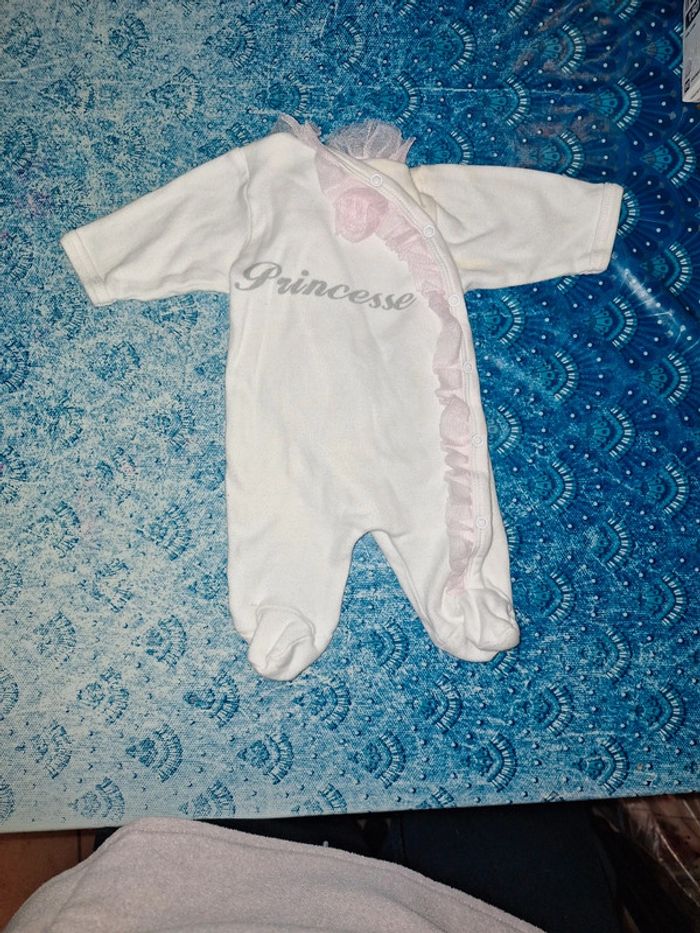 Pyjama princesse 1 mois