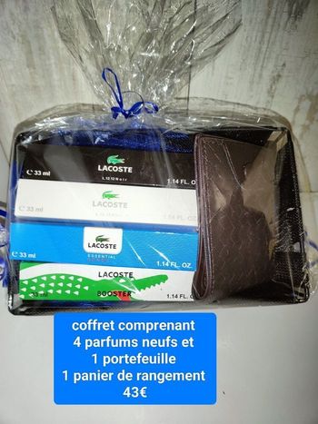 Coffret homme neuf