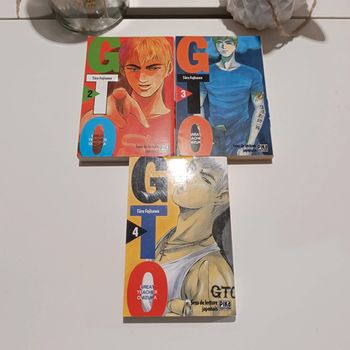Manga GTO tomes 2 à 4