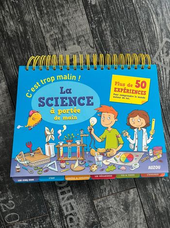 Livre la science à portée de main