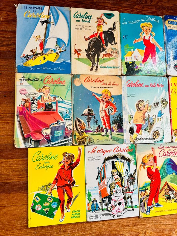 Lot exceptionnel de 11 éditions originales livres Caroline Pierre probst albums anciens - photo numéro 3