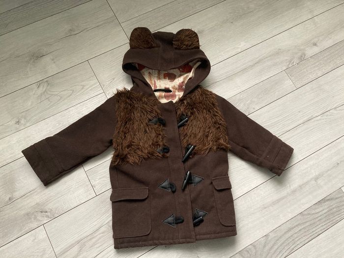 Manteau duffle-coat garçon ours - photo numéro 3
