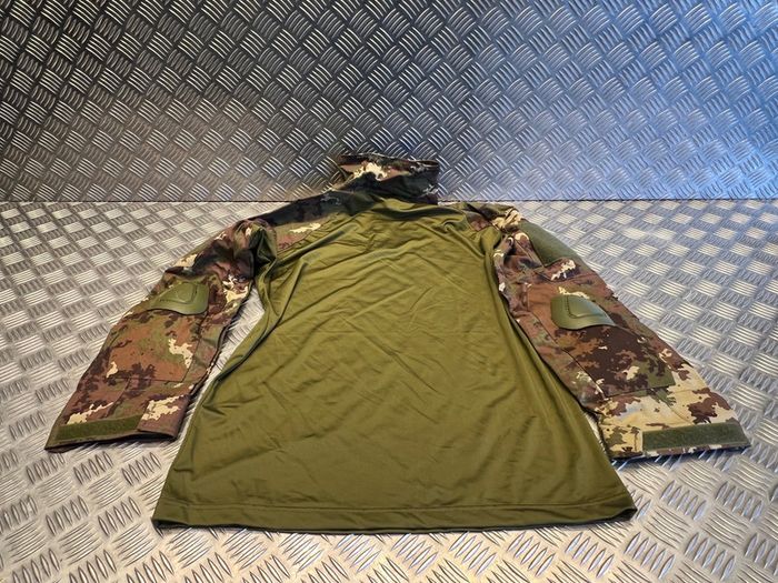 chemise t-shirt tactique camo vegetale italien mil-tec taille s 10513742 - photo numéro 3