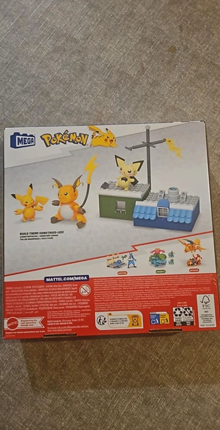 Méga pokemon. Pikachu évolution set - photo numéro 2