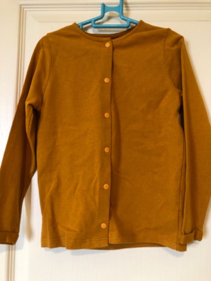 Gilet moutarde