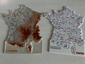 Carte de France - maped