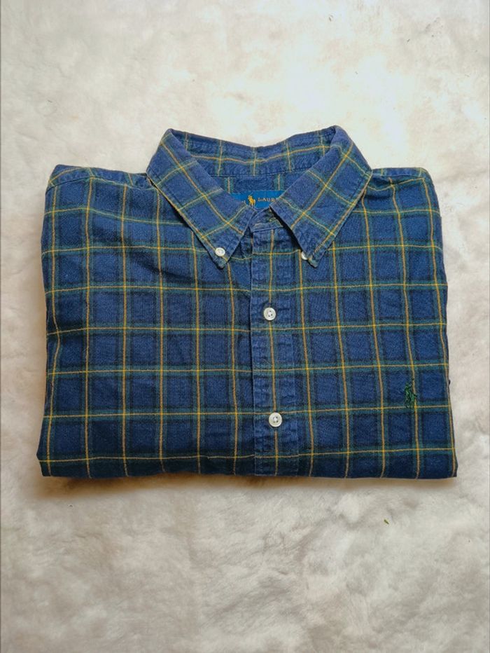 Chemise à carreaux vintage| Ralph Lauren | T. Xl - photo numéro 9