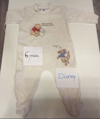 Pyjama Disney crème