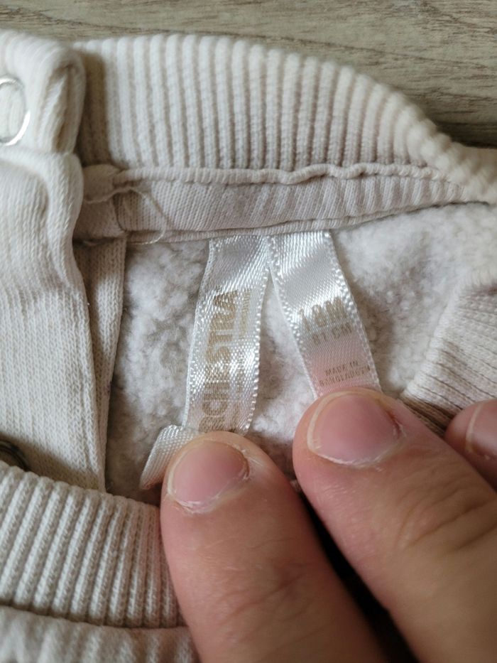 Ensemble pull molletonné fleuri et jeans taille 18 mois - photo numéro 5