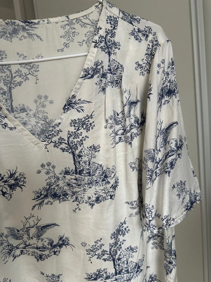 Haut/blouse soie MOTF - photo numéro 3