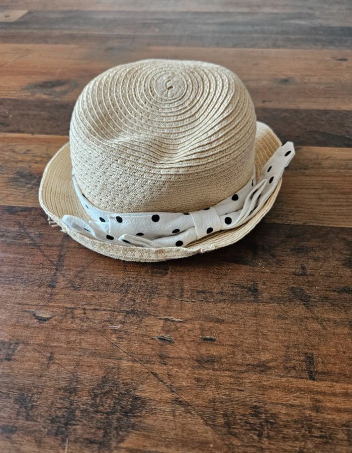 Chapeau bebe fille taille 49 12-24mois - photo numéro 2
