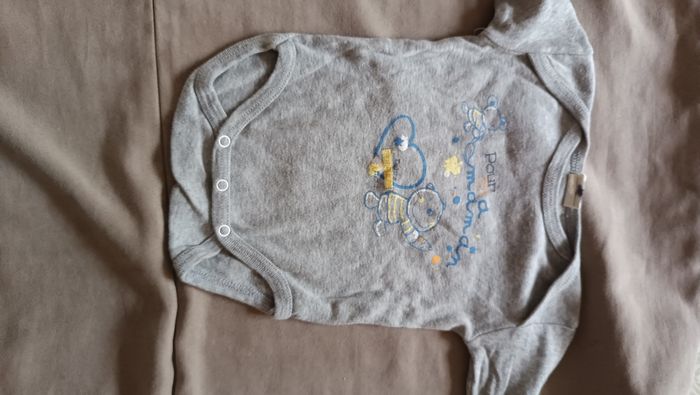 Body manches longues baby gros - photo numéro 2