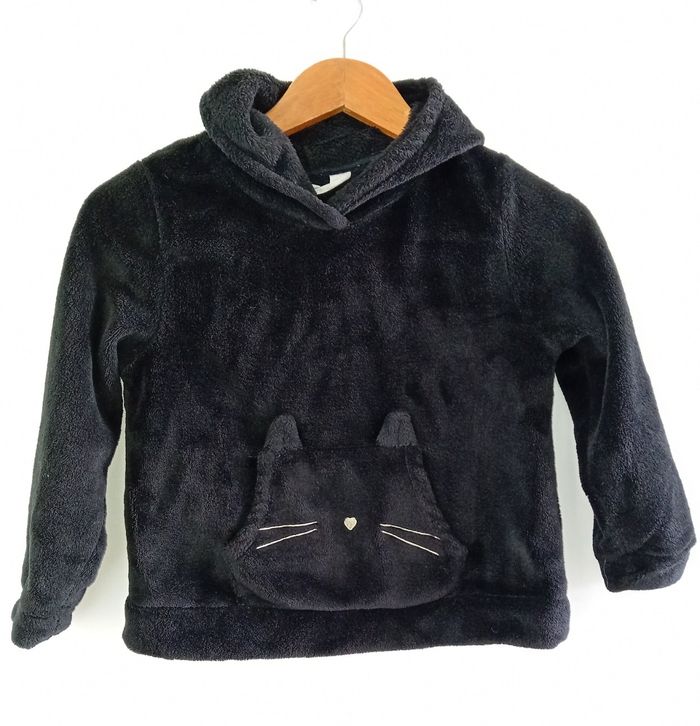 Sweat d'hiver chat H&M 8 ans - photo numéro 2