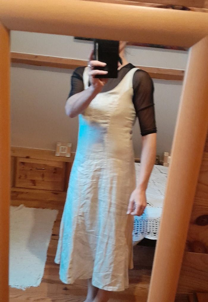 Robe en 100% ramie T 38 - photo numéro 2