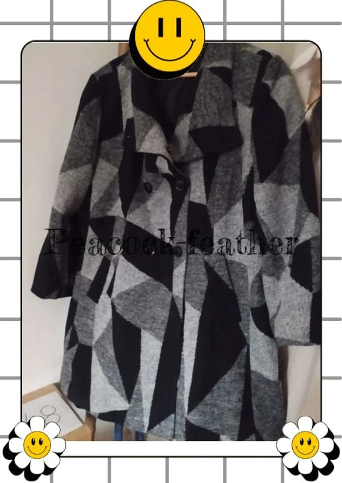 Manteau m&s mode 48 gris - photo numéro 6