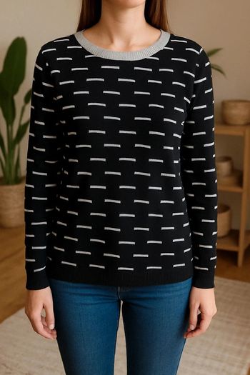 45 € Superbe pull en maille fantaisie Cop Copine neuf et étiqueté