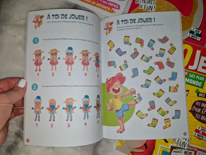 Lot de 11 livres de jeux, coloriage, lecture pour enfants - photo numéro 6