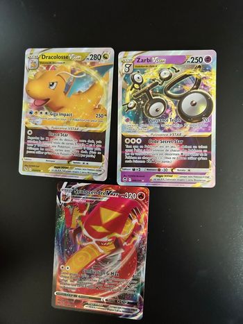 Lot de 3 carte Pokémon
