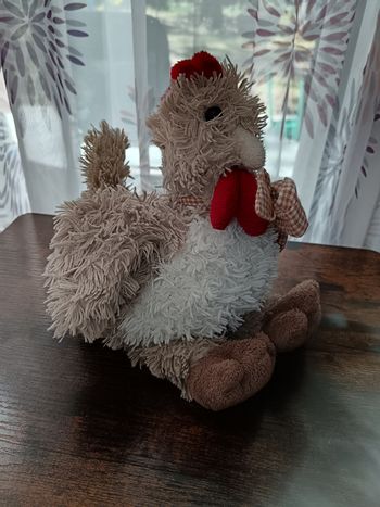 Peluche poule 