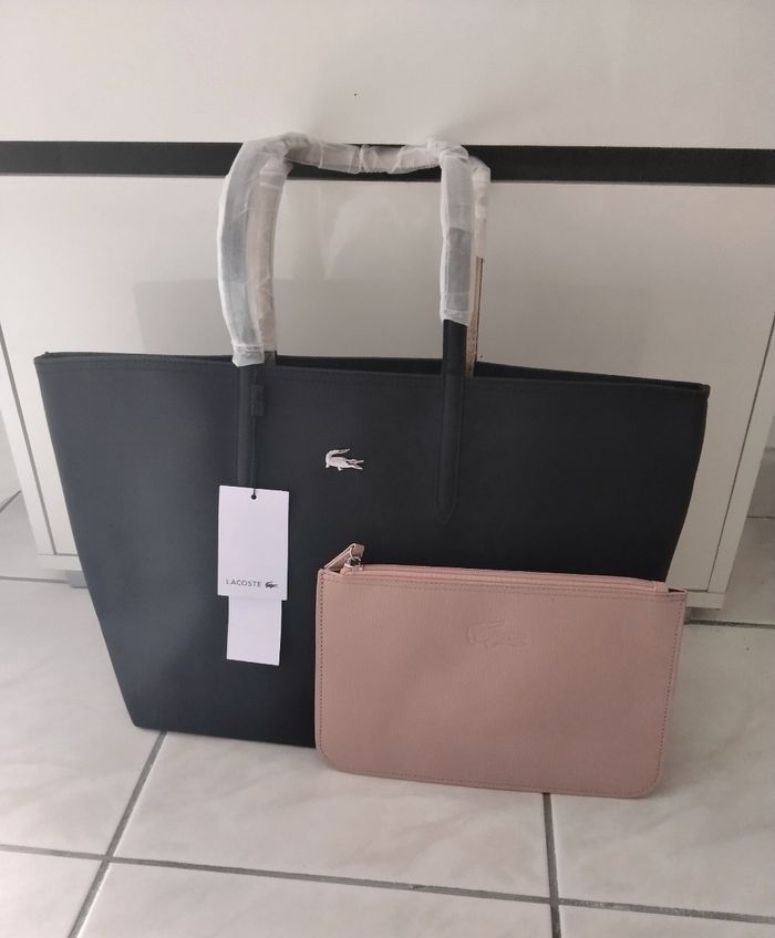 Sac cabas fourr-tout Lacoste - photo numéro 2