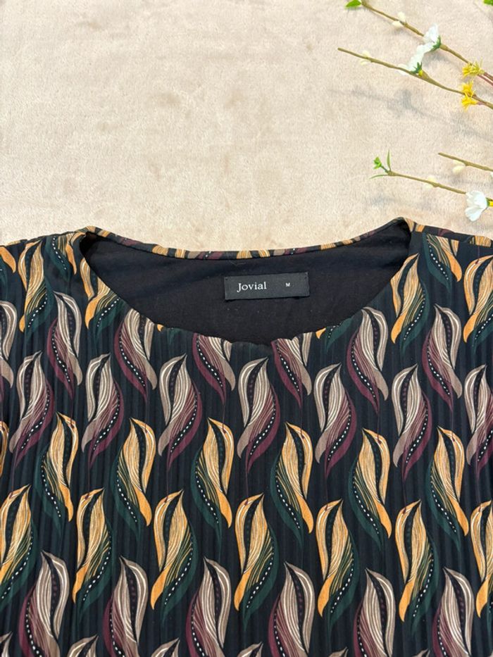 Blouse fluide manches longues femme M - photo numéro 4