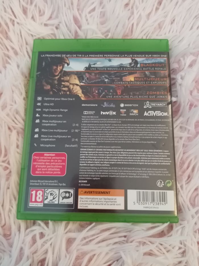 Jeux Xbox one - photo numéro 4