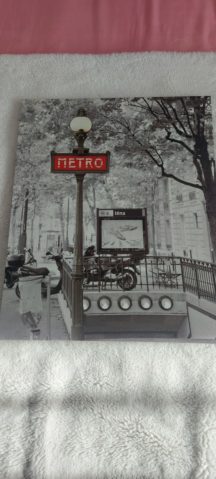 Toile imprimée Paris