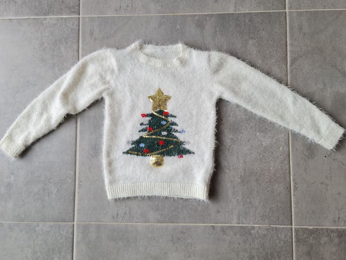 Pull noel 7 8 ans tex