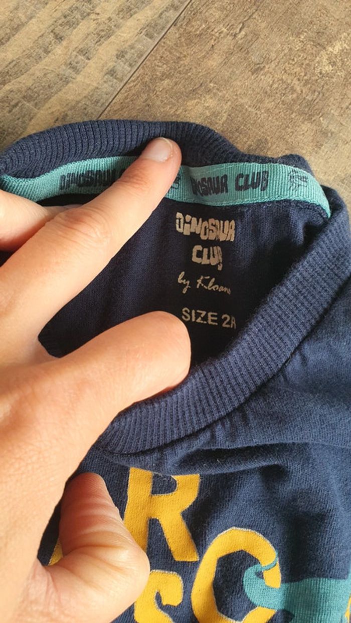 T-shirt dinausaure 3 ans en très bon état - photo numéro 4
