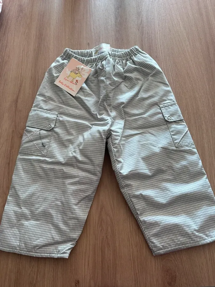 Pantalon à carreaux
