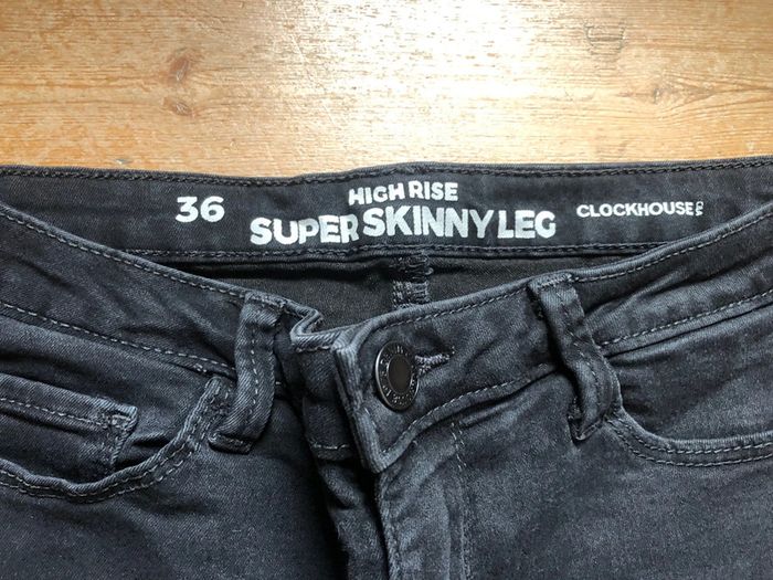Lot de 4 jeans fille - skinny - taille 36 - photo numéro 17