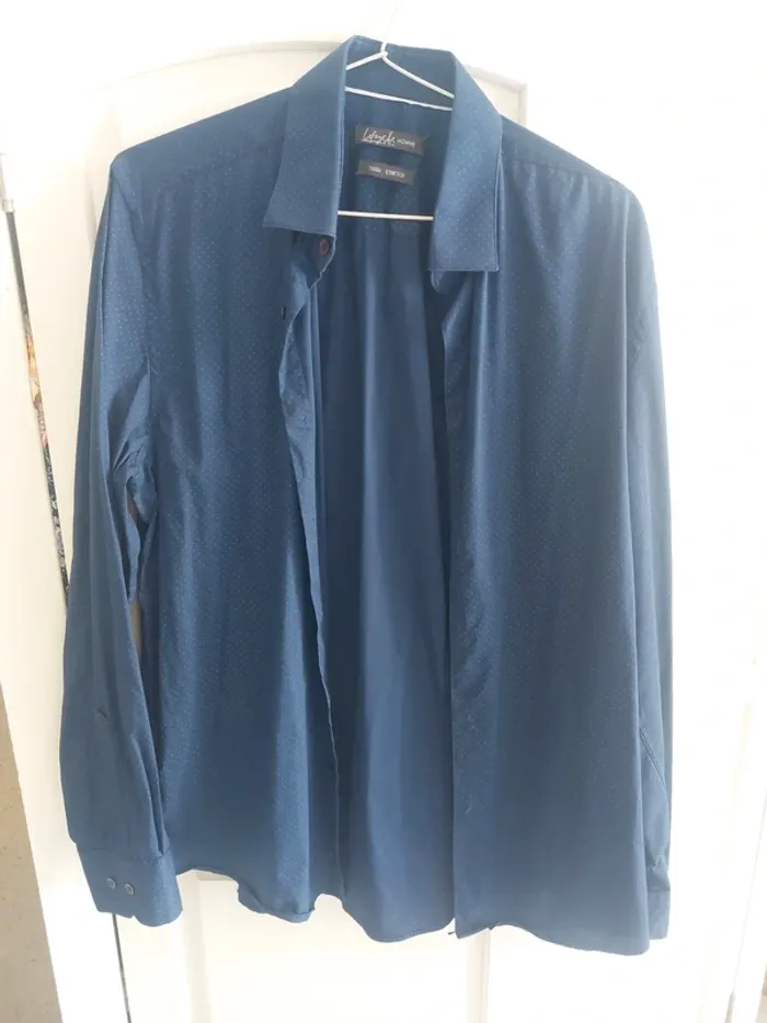Chemise bleu Galerie Lafayette