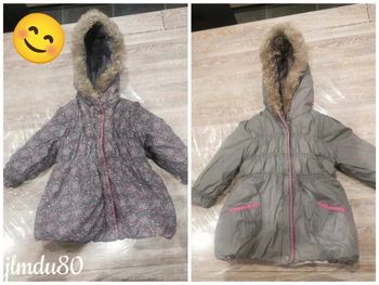 Manteau réversible 18 mois