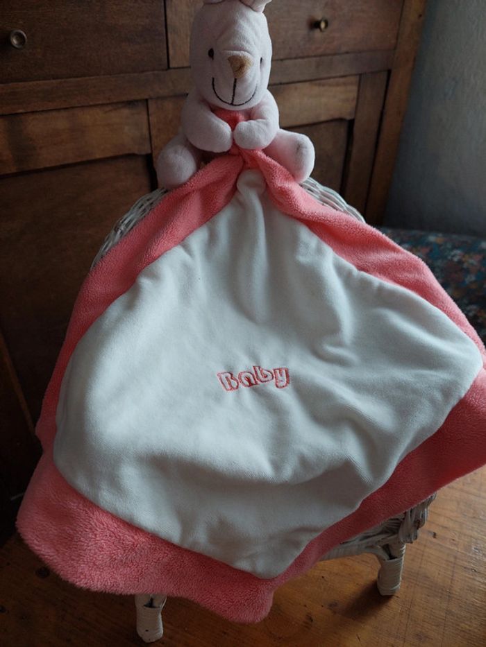Doudou mouchoir lapin Baby Playkids - photo numéro 6