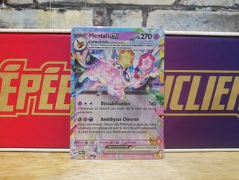 Carte Pokemon Mentali EX Teracristal Évolutions Prismatiques