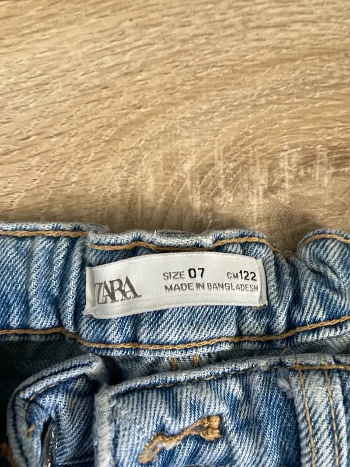 Jean used Zara fille 7 ans - photo numéro 3