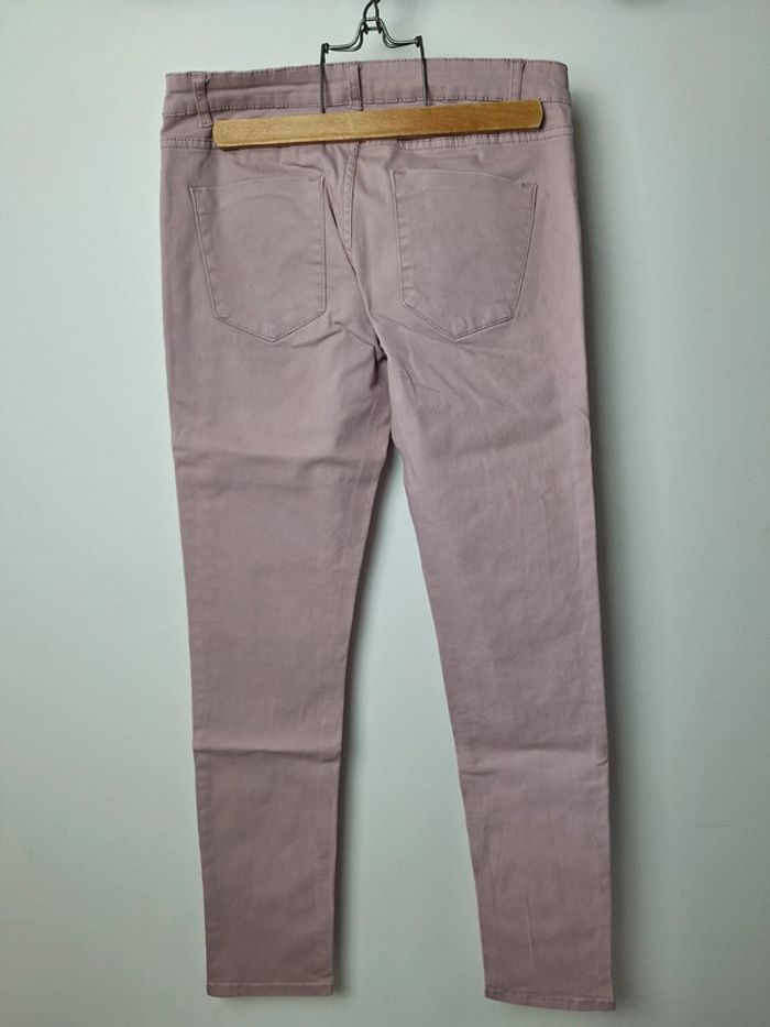 Jeans slim fit rose femme kiabi 38 - photo numéro 2