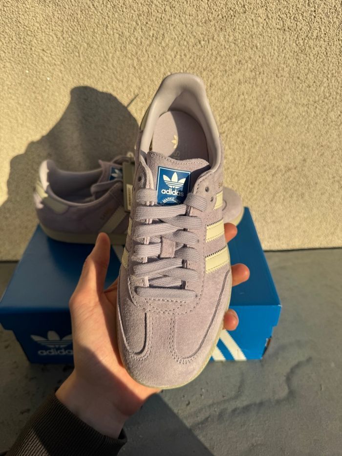Adidas Samba Violet pale - photo numéro 3