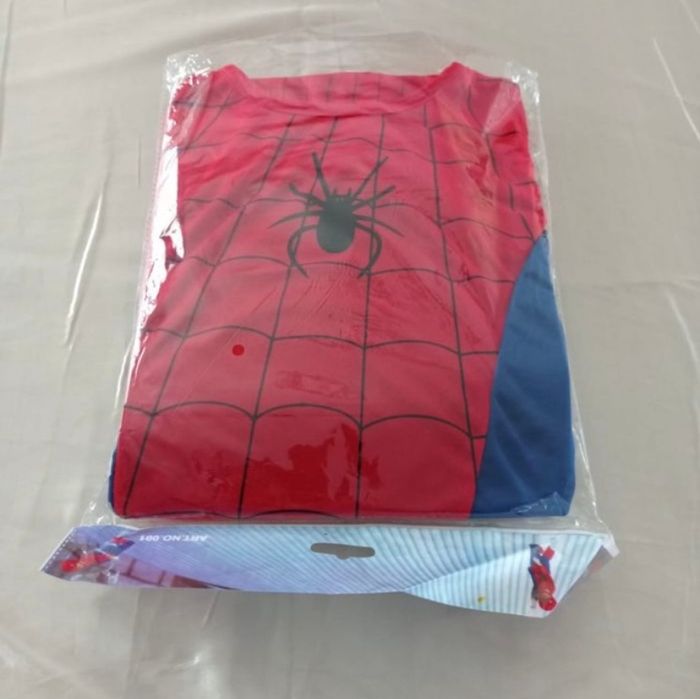Deguisement spiderman bleu et rouge 5-6ans - photo numéro 7