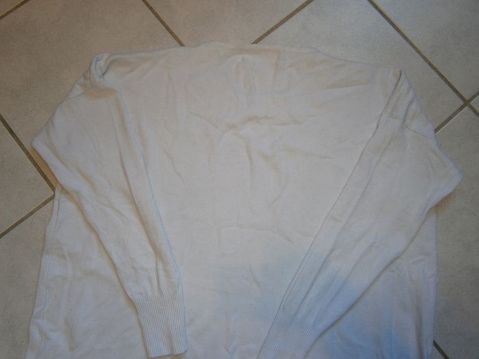 Pull ML blanc rosé CHERRY BLOOM Taille 42 - photo numéro 8