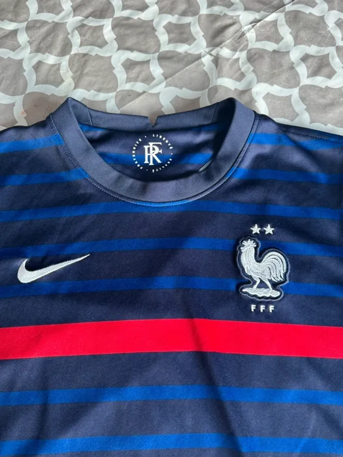 Maillot de football équipe de France enfant - photo numéro 2