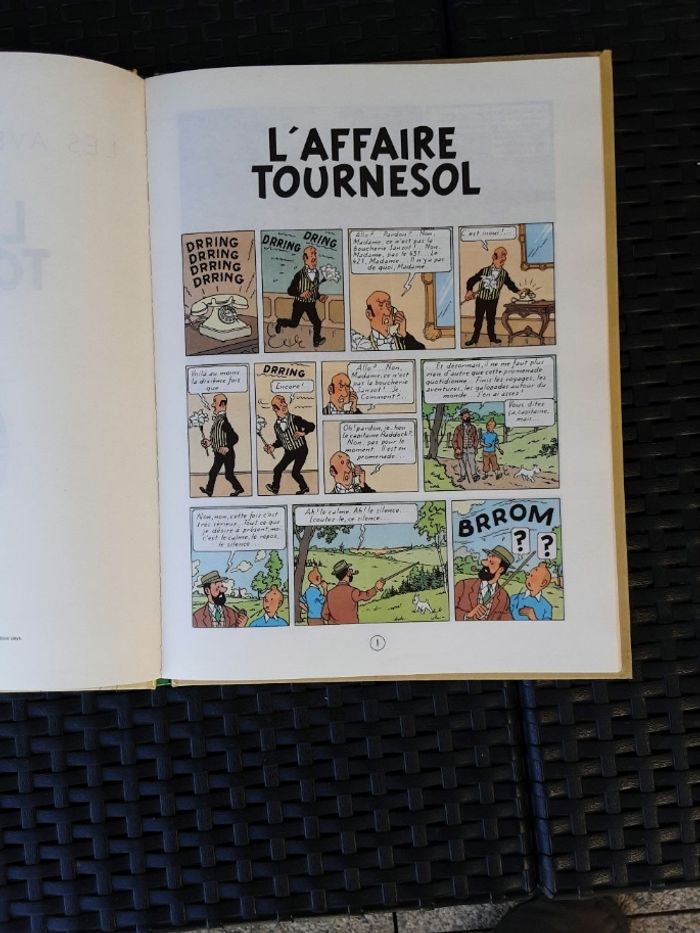 Bd herge les aventures de tintin l affaire tournesol édition 1993 - photo numéro 4
