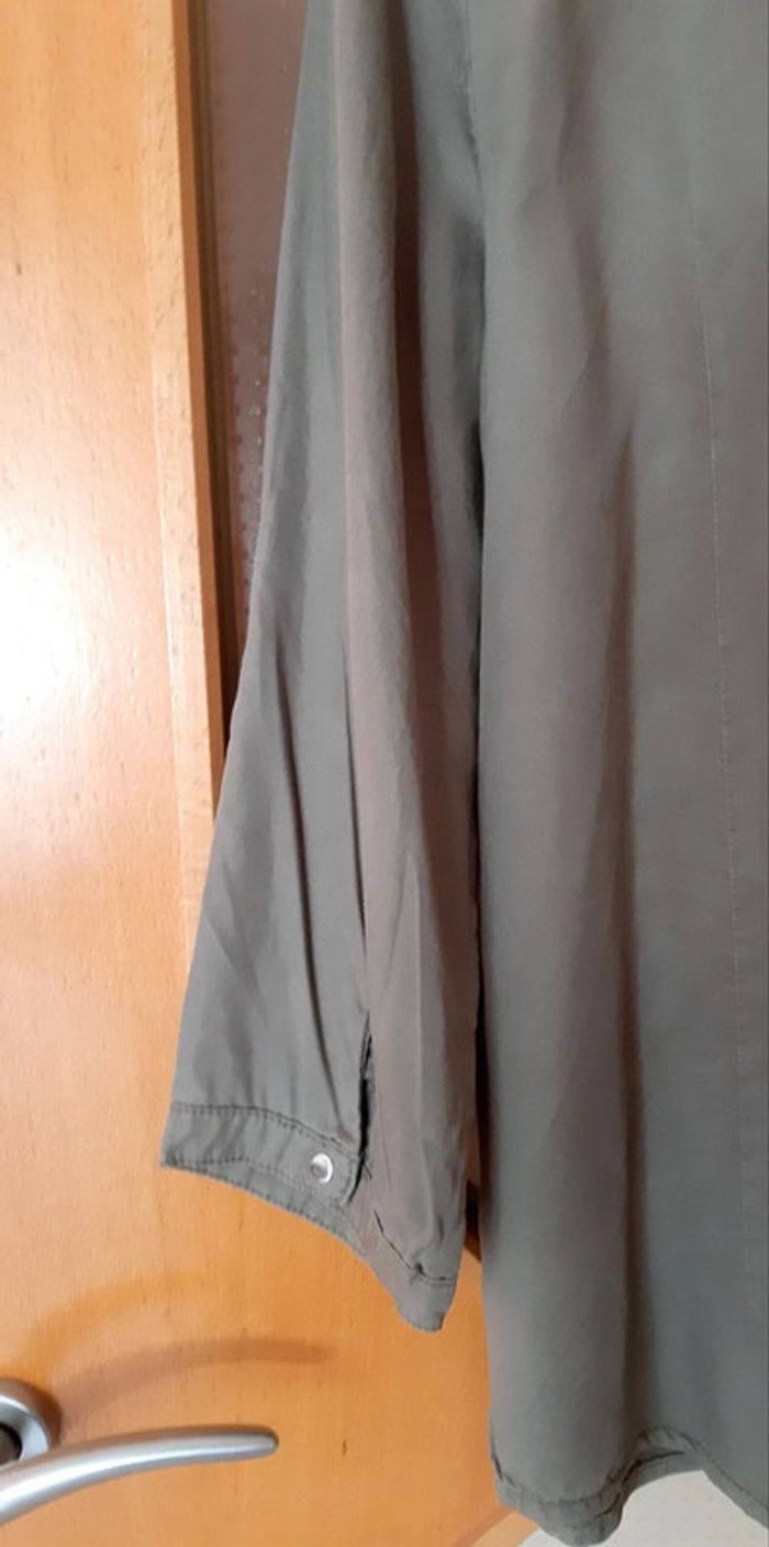 Chemise kaki manche 3/4 Armand Thiery - photo numéro 4