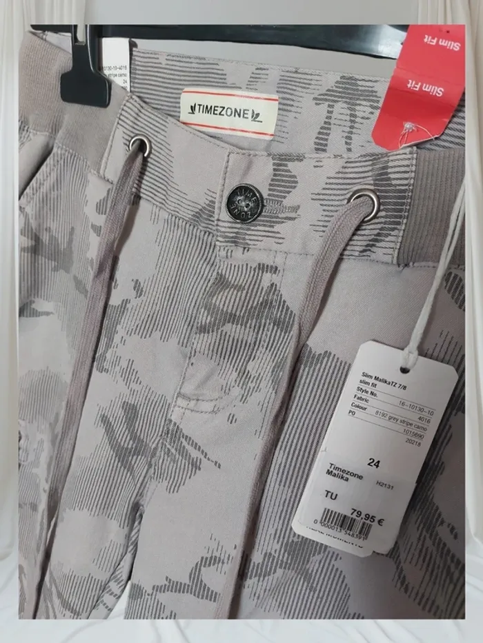 Pantalon cargo slim femme T.24 (EU34) - photo numéro 3