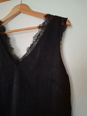 Kiabi top soyeux avec dentelle taille M